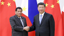 Xi calls for elevating Sino-Philippine ties