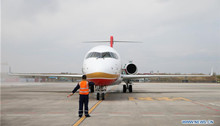 China's ARJ21 regional jetliner flies new routes in extreme cold region