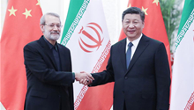 Chinese president meets Iran's parliament speaker