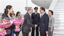 Chinese premier arrives in Brussels for China-EU leaders' meeting