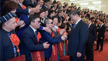 Xi lauds role models with disabilities and their supporters