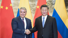 Chinese, Colombian presidents pledge to promote ties