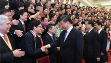 Xi meets representatives of outstanding units, individuals in education circles