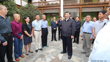 Xi goes to central China on inspection tour