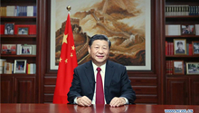 Chinese president delivers 2020 New Year speech, vowing to achieve first centena