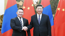 Xi says China, Mongolia help each other in face of difficulties