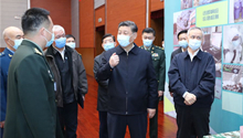 Xi stresses COVID-19 scientific research during Beijing inspection