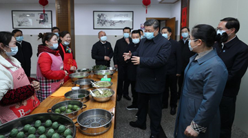 Xi stresses coordinating epidemic control, economic work, achieving development