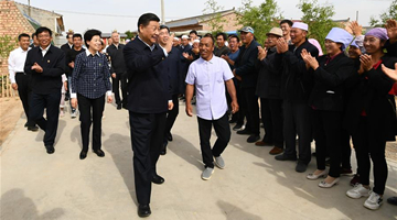 Xi underlines winning anti-poverty battle during Ningxia inspection