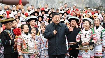 Xi's village visit reflects new focus on rural vitalization