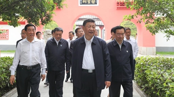 Xi inspects central Chinese city Nanyang