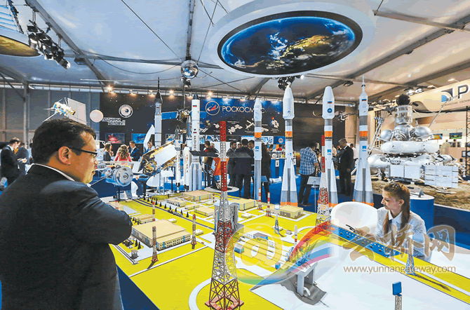 莫斯科航展中企展示中国航空航天创新成果
