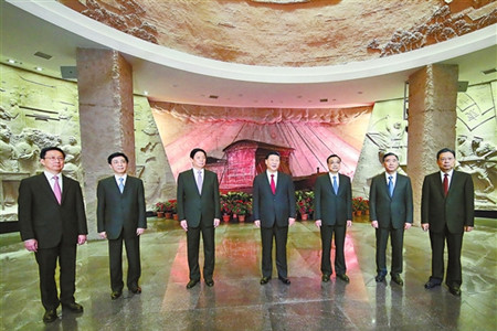 习近平：担当党的崇高使命 矢志永远奋斗