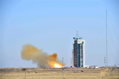 中国成功发射陆地勘查卫星三号