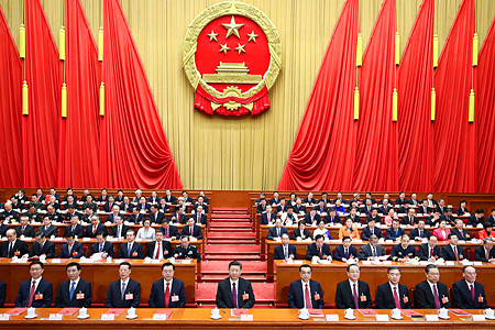 习近平在十三届全国人大一次会议闭幕会讲话侧记