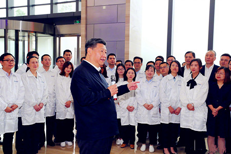 习近平考察武汉，强调要充分发挥人才优势
