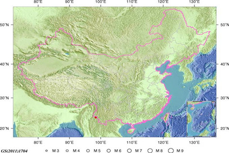 缅甸首都今日凌晨发生5.3级地震 震源深度10公里