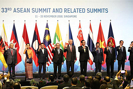 第33届东盟峰会在新加坡开幕