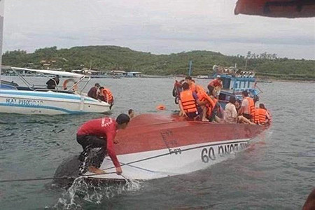 越南发生翻船事故致一名中国公民遇难