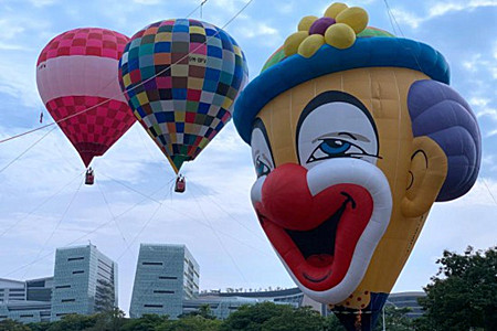 马来西亚热气球嘉年华吸睛