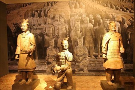 “秦兵马俑展”首次在泰国展出