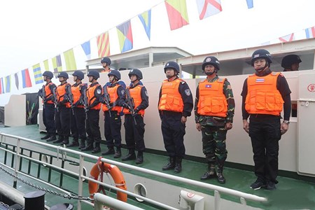 第89次中老缅泰湄公河联合巡逻执法启动