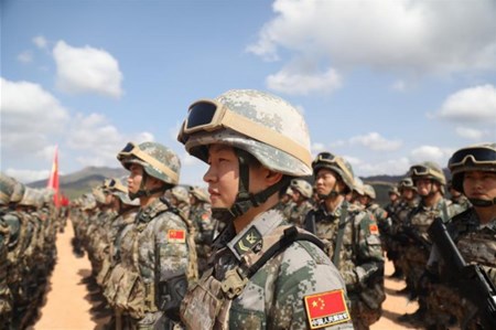 “金龙-2020”中柬两军联合训练在柬埔寨开训