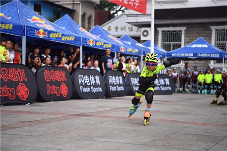 云南省第十五届运动会轮滑项目德宏热身赛在盈江举行