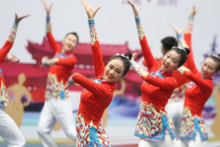 2019年全国民族健身操推广大赛在云南举行