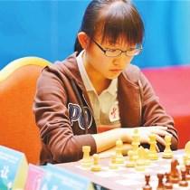 全运会国际象棋比赛 云南17岁小将稳坐1号台