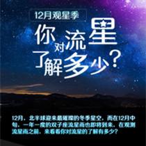 12月观星季：你对流星了解多少？