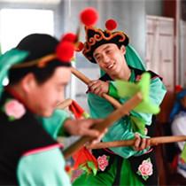 山东商河鼓子秧歌将扭进瑞典欢乐闹春节