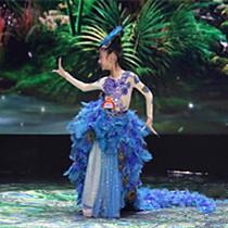 云南有只“小孔雀”跳上央视《非常6+1》舞台