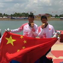 【亚运会】云南籍选手刘浩夺男子双人划艇1000米金牌 