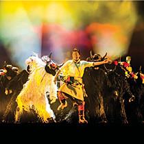 大型原生态歌舞《藏谜》在丽江千古情景区开演