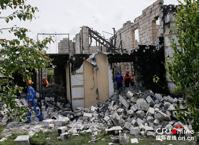 乌克兰基辅市外一老年人住宅发生火灾 至少16人死