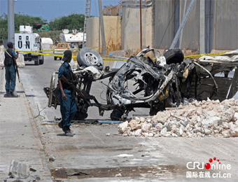 索马里首都机场附近发生两起爆炸 至少８人死亡