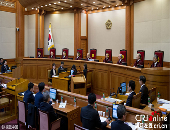 韩国宪法法院正式开审朴槿惠弹劾案