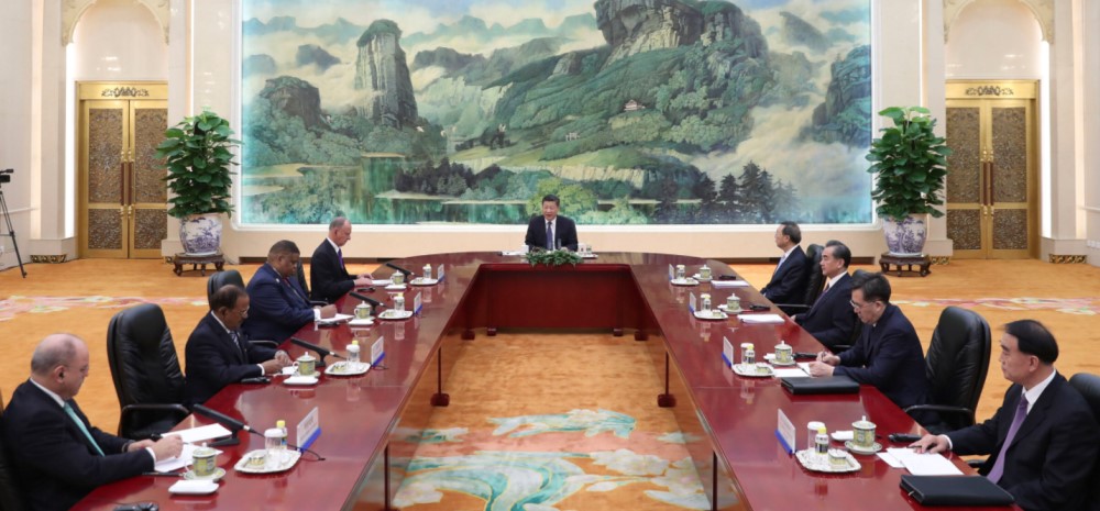习近平集体会见第七次金砖国家安全事务高级代表会议外方代表团团长