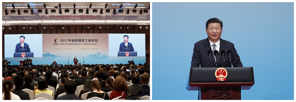 习近平出席金砖国家工商论坛开幕式并发表主旨演讲