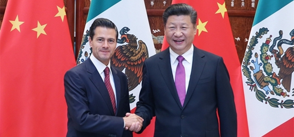 习近平会见墨西哥总统培尼亚