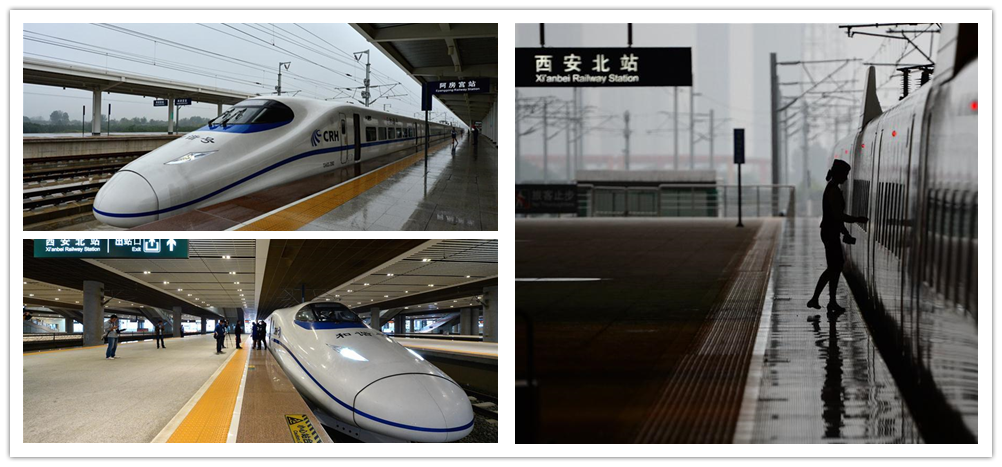 中国首条穿越秦岭高速铁路西成高铁陕西段进入试运行阶段
