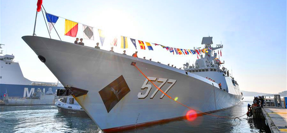 中国海军第二十六批护航编队访问法国