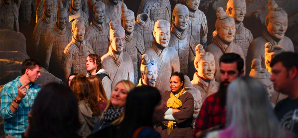 美国艺术博物馆举办兵马俑特展