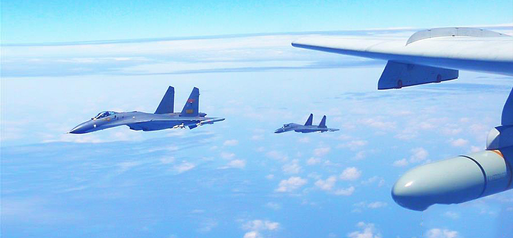 中国空军多型战机连续“绕岛巡航”检验实战能力