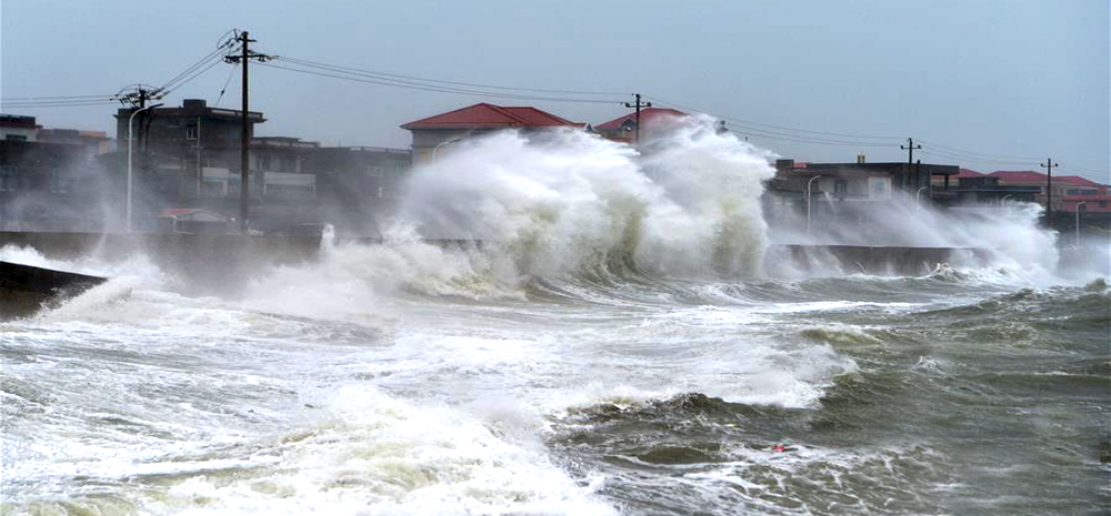 第8号台风“玛莉亚”在福建连江登陆