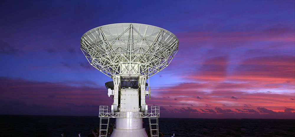 远望3号船顺利护送第46颗北斗导航卫星入轨