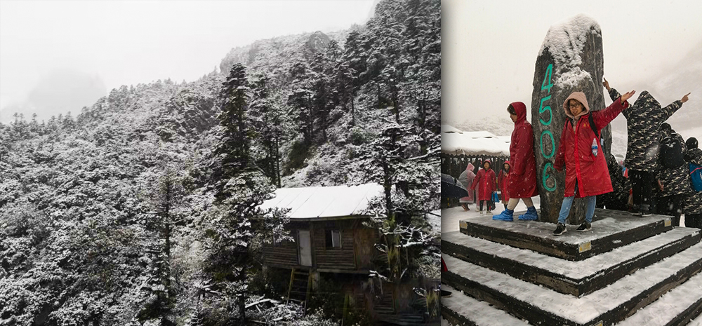银装素裹！玉龙雪山喜迎入秋第一场雪