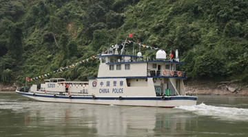 116th joint patrol on Mekong River begins