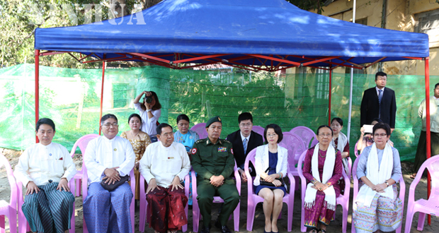 တ႐ုတ္ႏိုင္ငံ သံ႐ံုး မွ လွဴဒါန္းသည့္ ေဒၚခင္ၾကည္ ေဆး႐ံု အဆင့္ျမႇင့္တင္ျခင္းဆိုင္ရာ